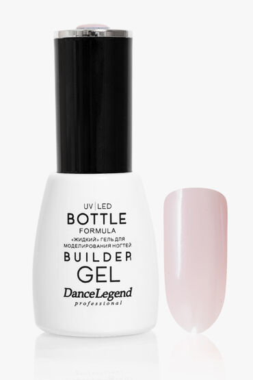 Жидкий гель для моделирования Bottle Gel "Dance Legend" Rose Mousse