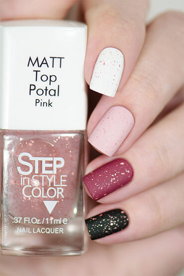 Top matt "Step in Style" Potal Pink