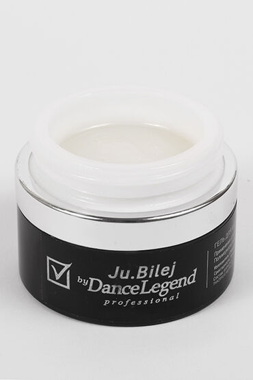 Гель камуфлирующий "Ju.Bilej by Dance Legend" для моделирования ногтей Milk Porcelain