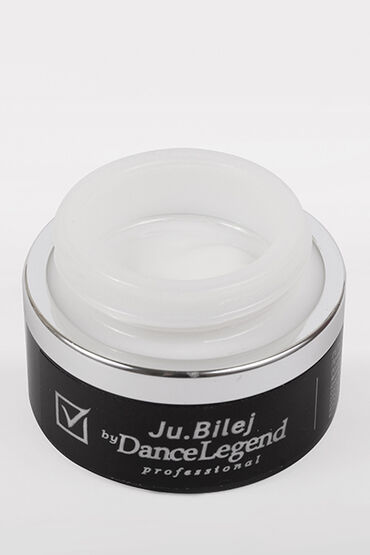 Гель для френча белый "Ju.Bilej by Dance Legend" для моделирования ногтей White Gel